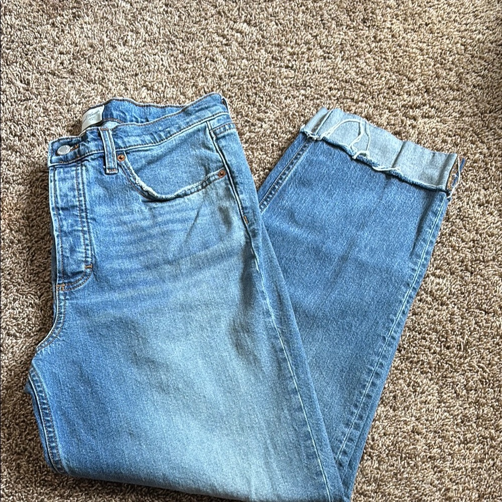 Universal Thread Blue Straight Leg Jeans